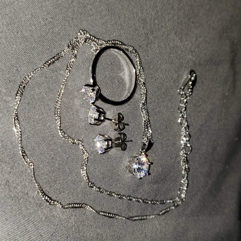 925 sterling silver 3/pc jewelry